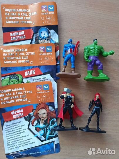 Фигурки марвел свит бокс