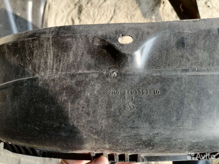 Подкрылки передние на ваз 2110-12