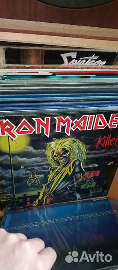 Iron Maiden 3 запечатанные пластинки