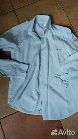 Рубашки школьные 140-146 и 152