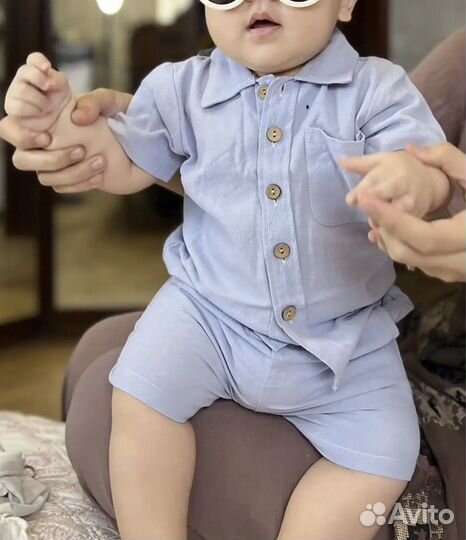 Костюм из муслина детский размер 80-116
