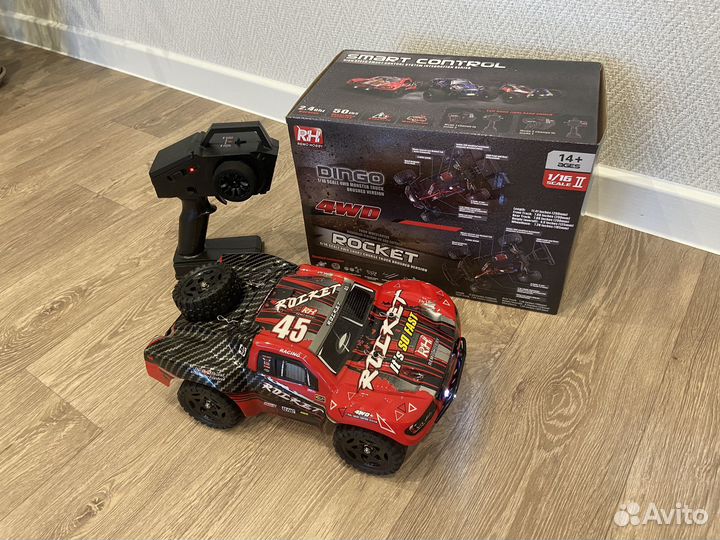 Радиоупровляемая Remo Hobby rc rocket 1/16
