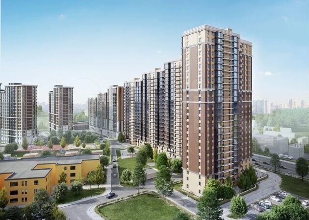 1-к. квартира, 47,8 м², 4/25 эт.