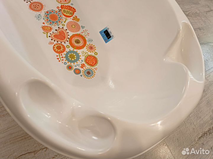 Ванночка для купания с термометром
