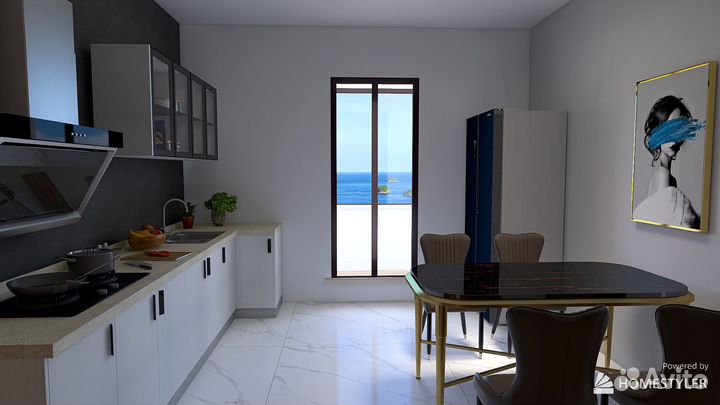 3D визуализация интерьера