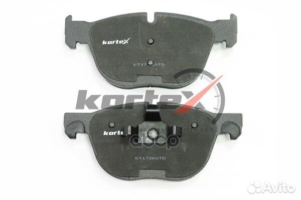 Колодки тормозные дисковые перед KT1726STD kortex