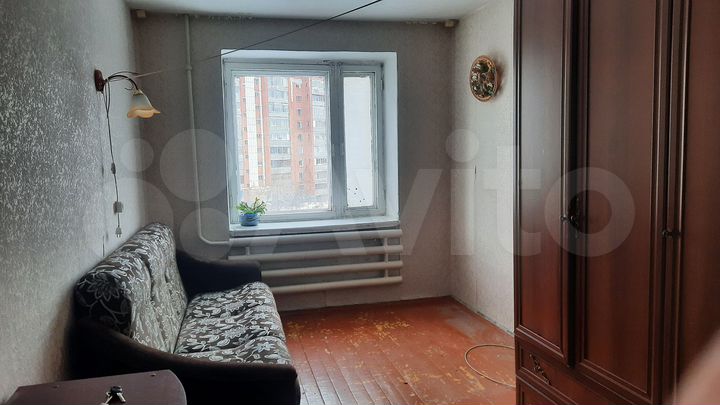 Комната 13,3 м² в 1-к., 4/9 эт.