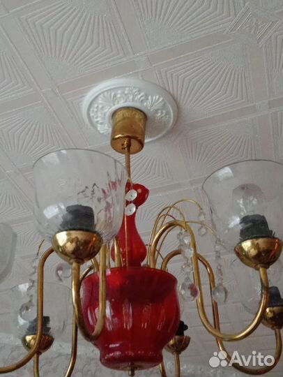 Люстра хрустальная