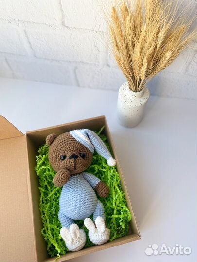 Вязаные игрушки ручной работы