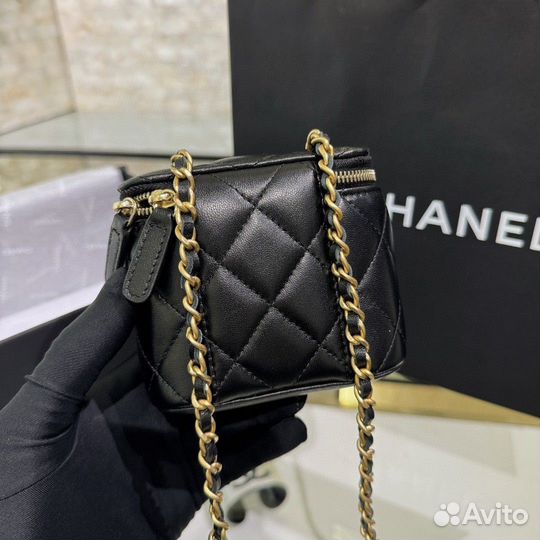 Сумка chanel vanity чёрная