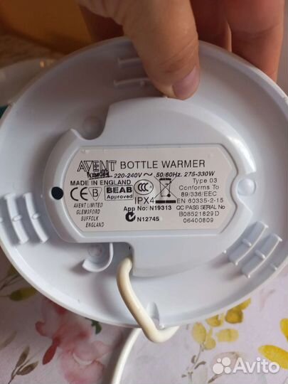 Нагреватель для бутылочек philips avent
