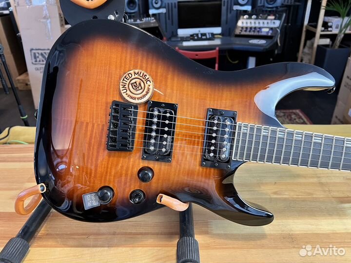ESP LTD H-200FM Dark Brown Sunburst