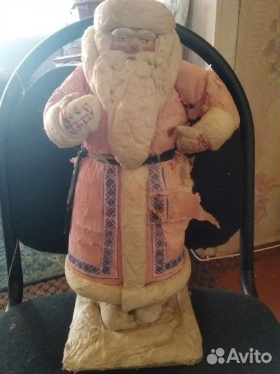 Ватный дед мороз СССР