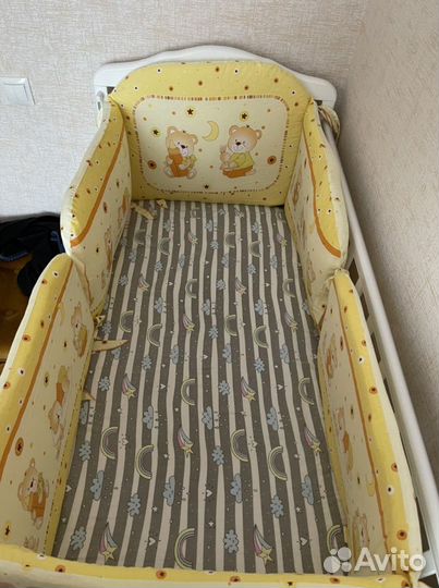 Бортики на кроватку