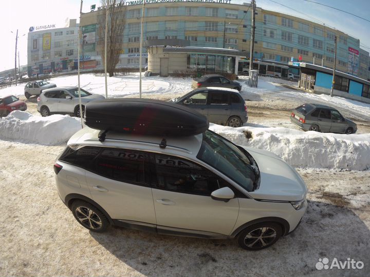 Багажник Бокс на крышу Peugeot 3008 (2016)
