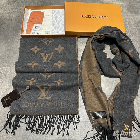 Louis vuitton шарф кашемир
