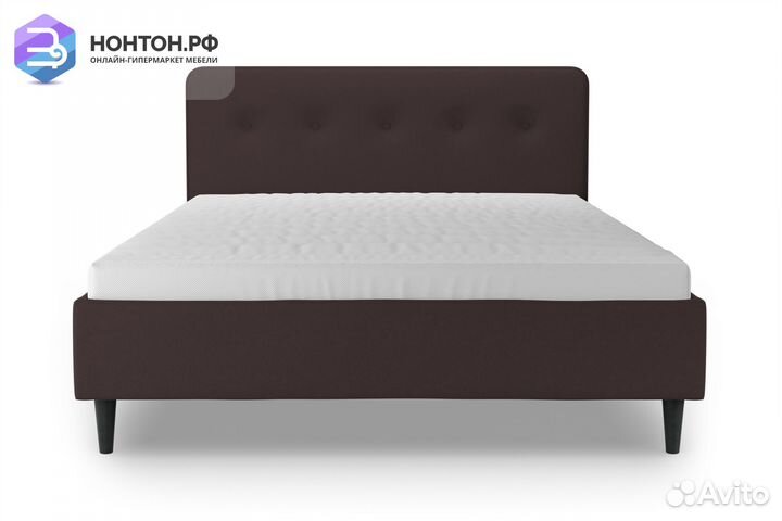 Кровать Милена коричневая