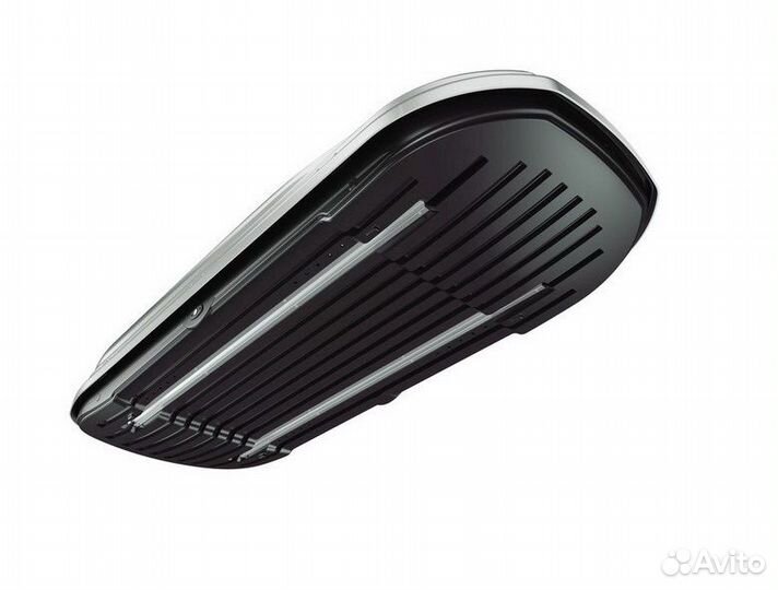 Бокс багажный ED Магнум 580 черный карбон