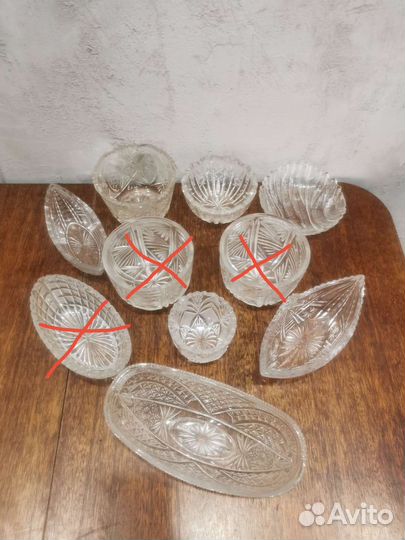 Вазы, салатницы СССР