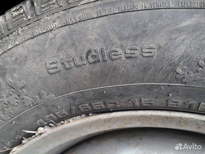 Диски r15 с зимней резиной