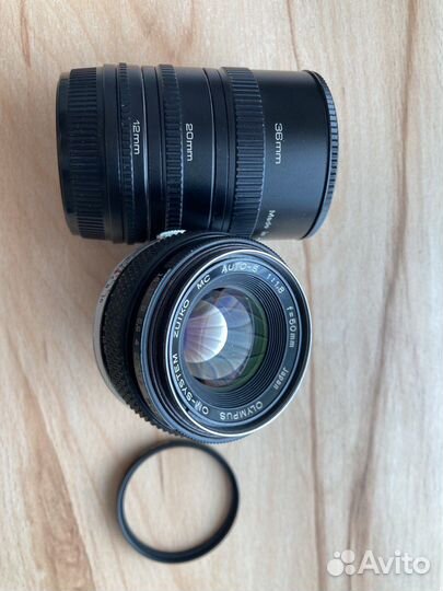 Объектив Olympus OM-System Zuiko Auto-S 1.8/50