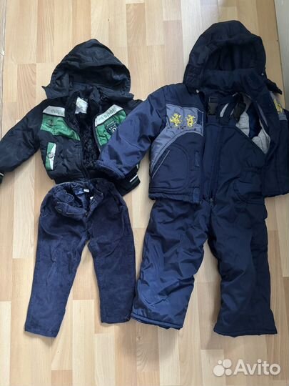 Огромный пакет вещей и обуви на мальчика 80-92р