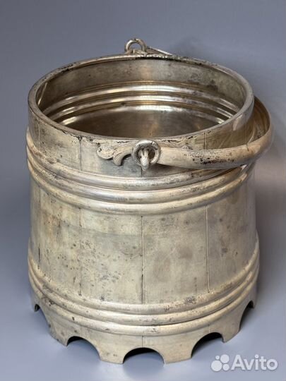Старинное Ведро Для Шампанского Варшава Клеймо