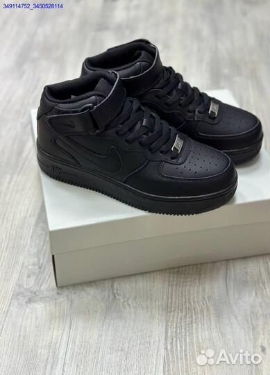 Кроссовки Nike air force black