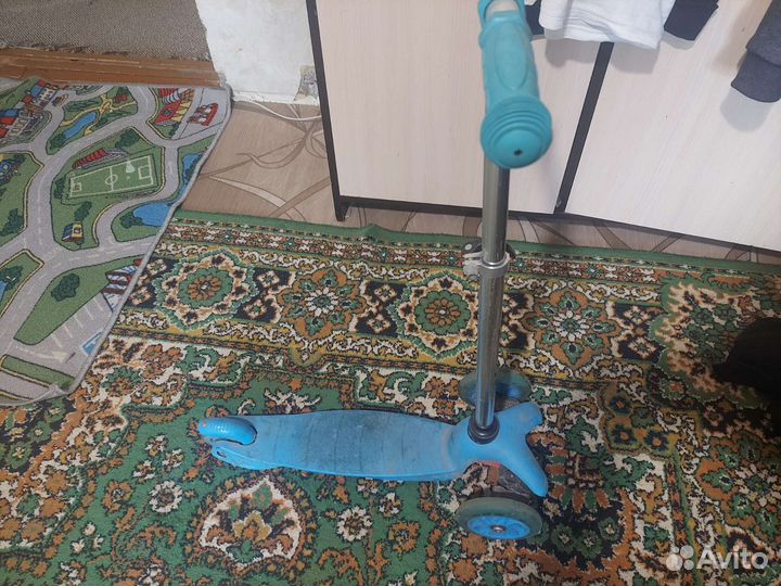 Детский 3-х колёсный самокат