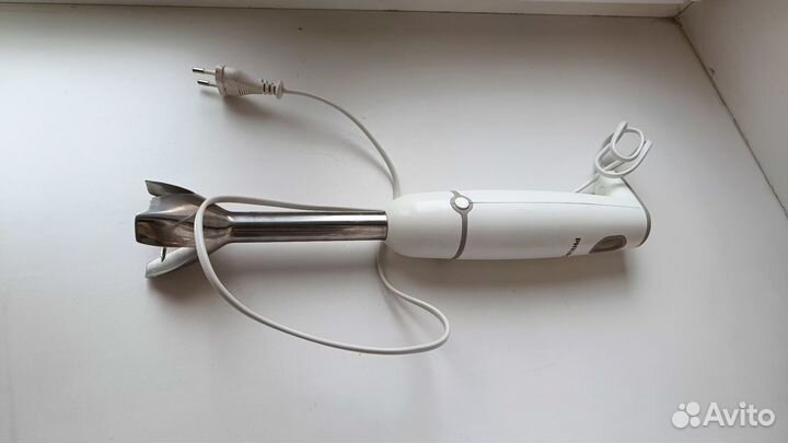 Блендер миксер Philips нержавеющая сталь