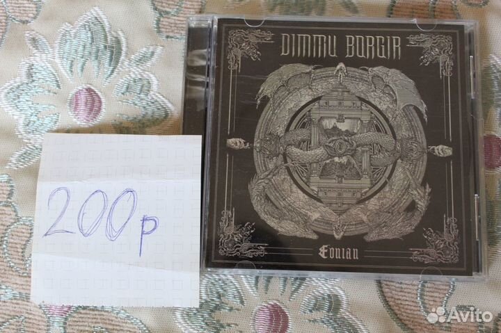 CD диски музыка линцензионные рок, металл