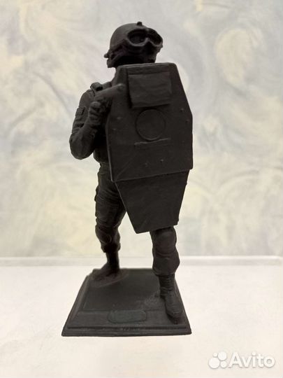 Фсб. Спецназ. Статуэтка. Авторская работа. Чугун