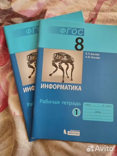 Учебники и рабочие тетради 8 класс