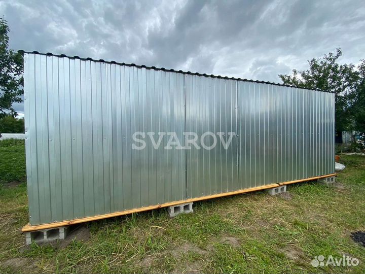 Сарай металлический