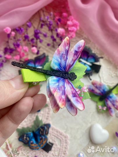Заколочки для волос ручной работы