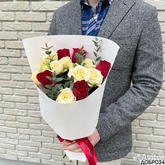 Букет из Роз с Доставкой 51 роза 101 роза