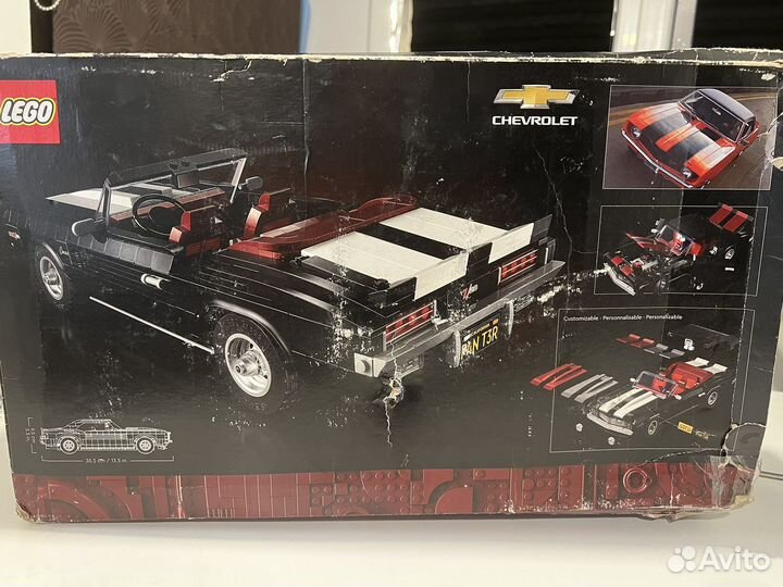Lego оригенал chevrolet camaro