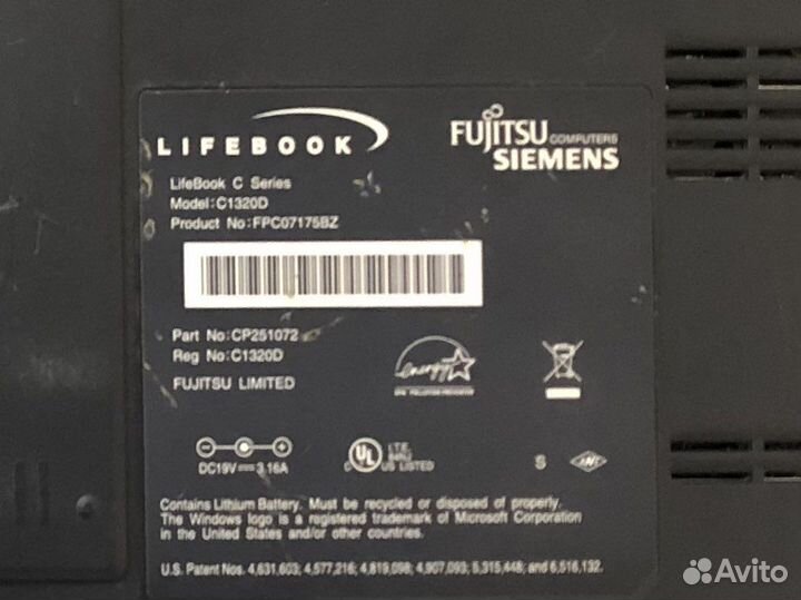 Старинные ноутбуки