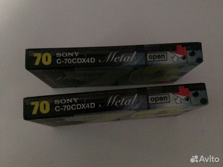 Аудио кассеты sony metal