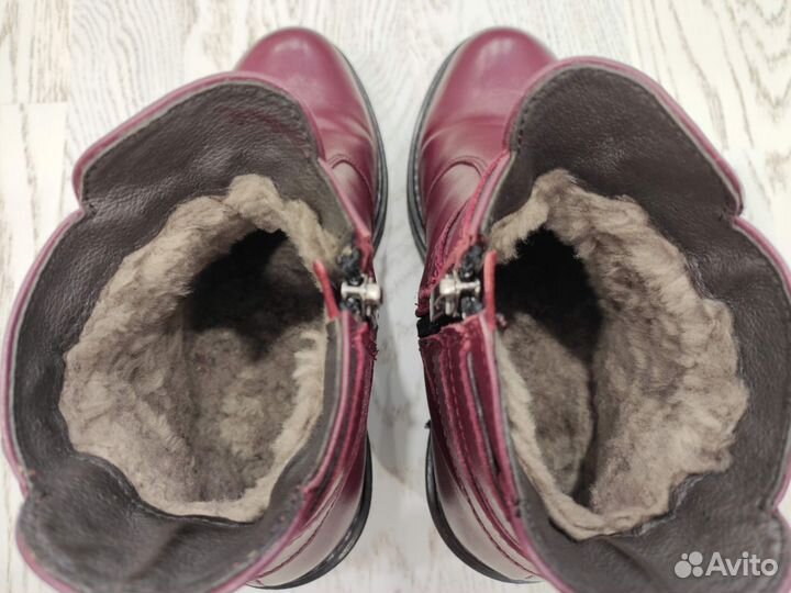 Basarab 37 зимние ботинки полусапоги ботильоны