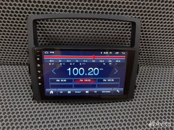 Магнитола Pajero 4 Android IPS экран новая