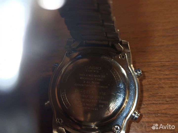 Часы Casio Edifice EFA-118D