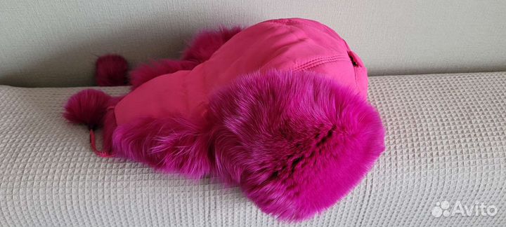 Шапка зимняя натуральный мех