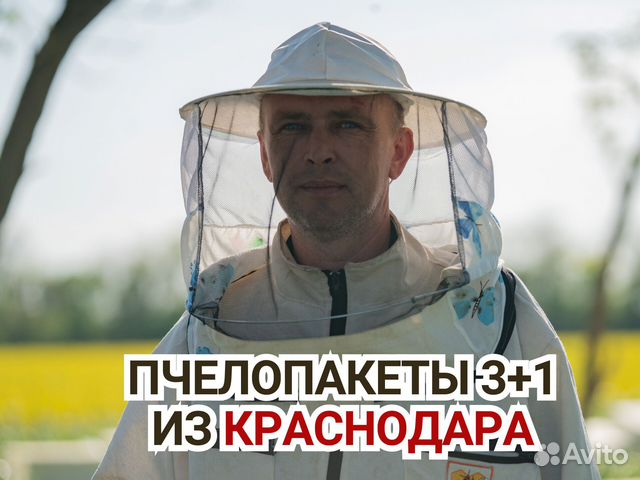 Пчелопакеты 3+1 из Краснодара