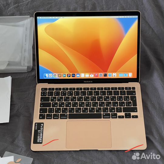 Macbook Air 13 2020 M1 8GB 256GB SSD