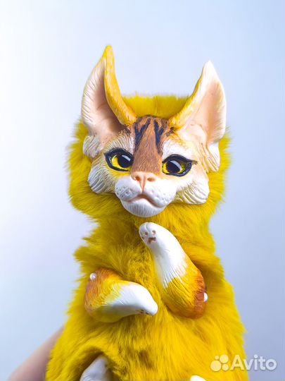 Игрушка в смешанной технике