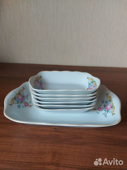 Салатники и Графин с рюмками СССР