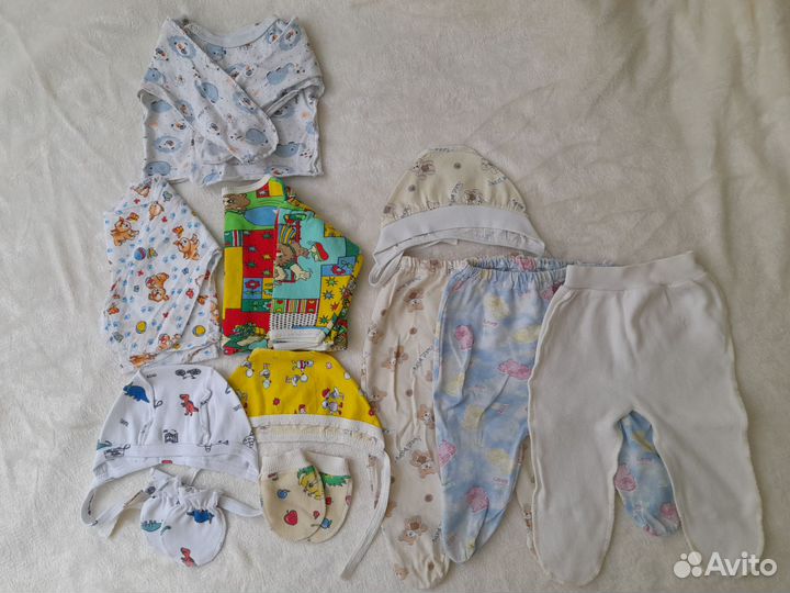 Вещи пакетом для мальчика 56 62