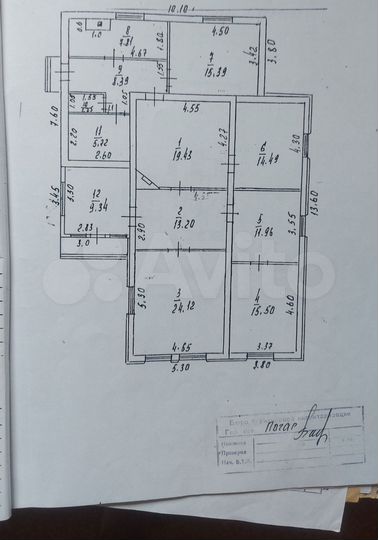 Дом 146,9 м² на участке 10 сот.