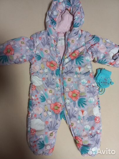 Детские вещи пакетом на девочку 74 (10 вещей)